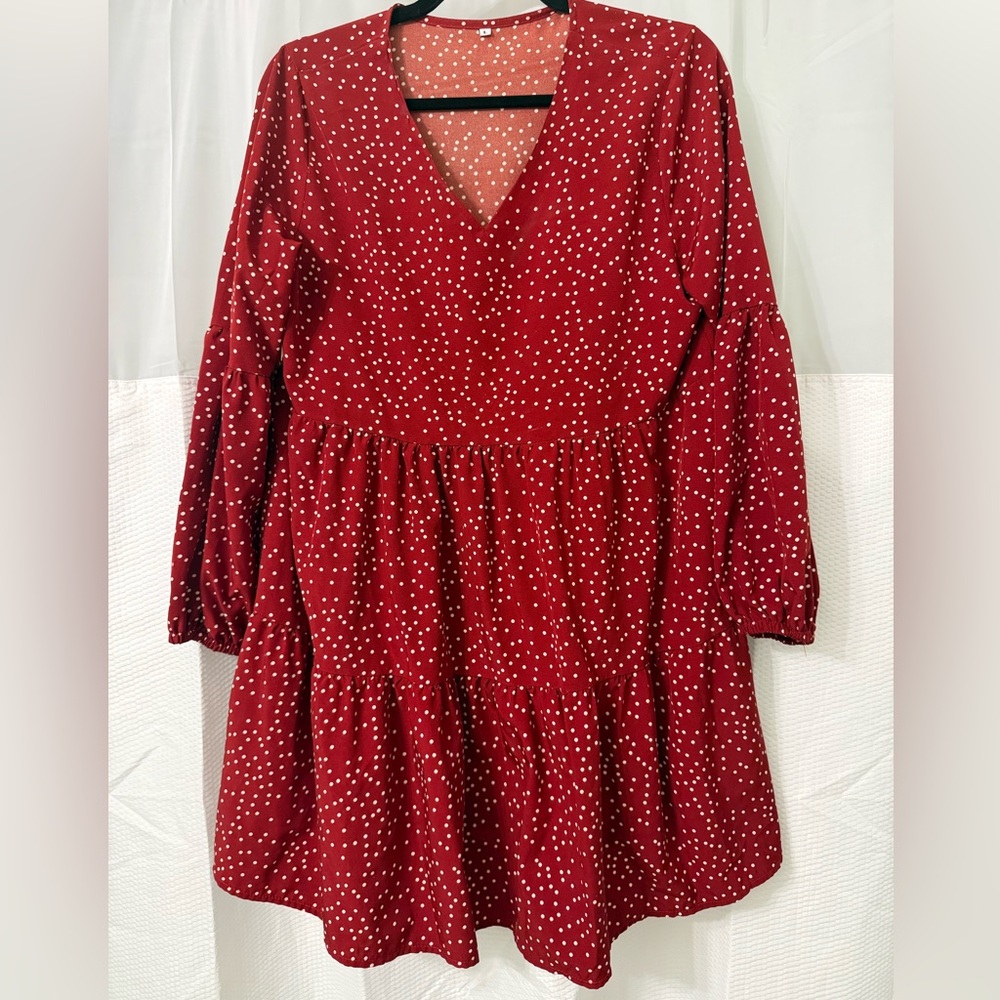 Red Polka Dot Dress